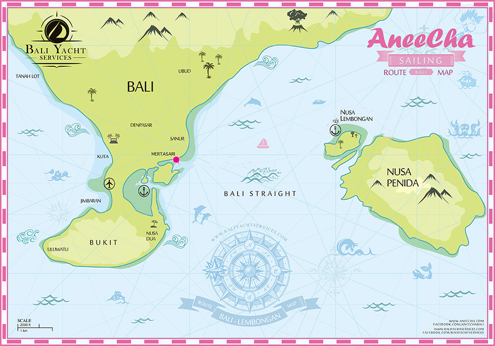 Cruise Map Bali Departure